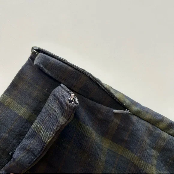 Worthington Dark Plaid Trousers - Picture 8 of 10